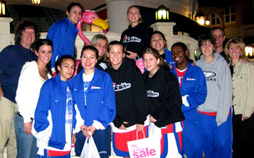 Lady Raiders in Florida
